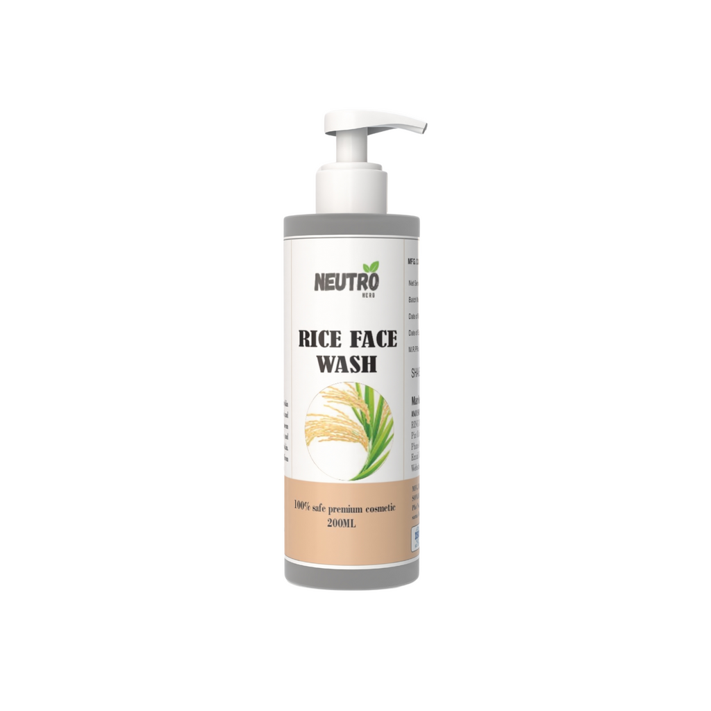 NEUTRO HERB Rice Face Wash 200 ml