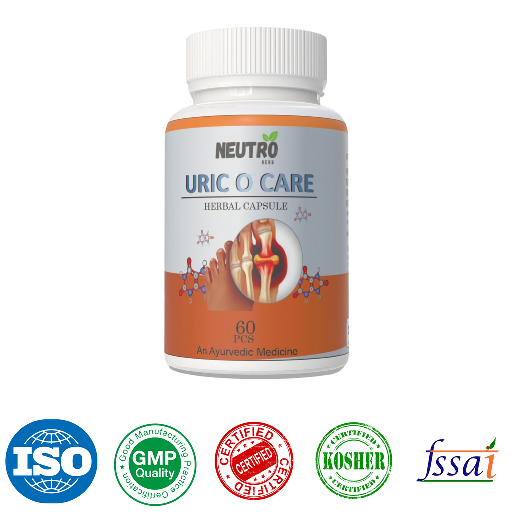 Neutro Herb URIC O CARE – Herbal Capsule (60 Capsules)