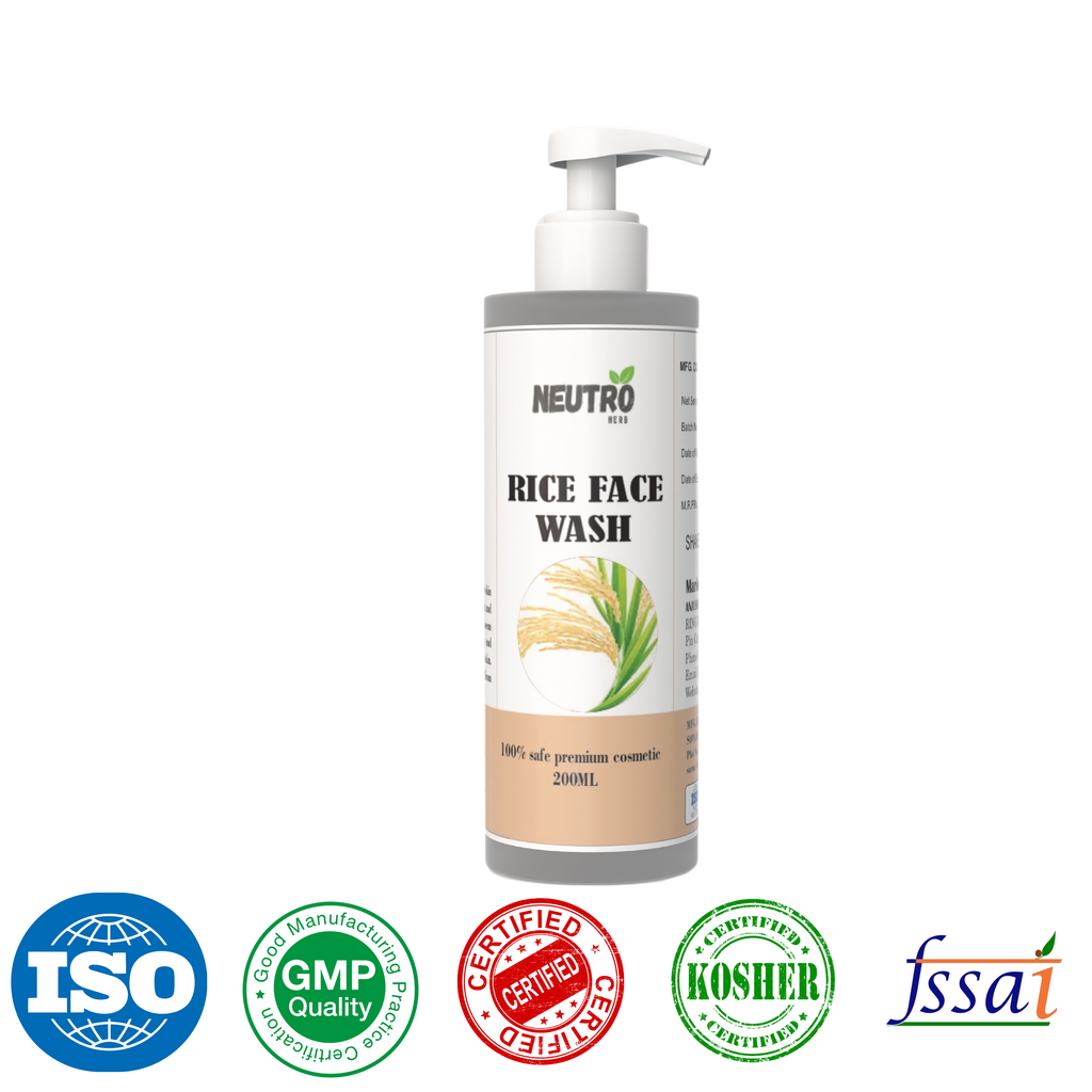 NEUTRO HERB Rice Face Wash 200 ml