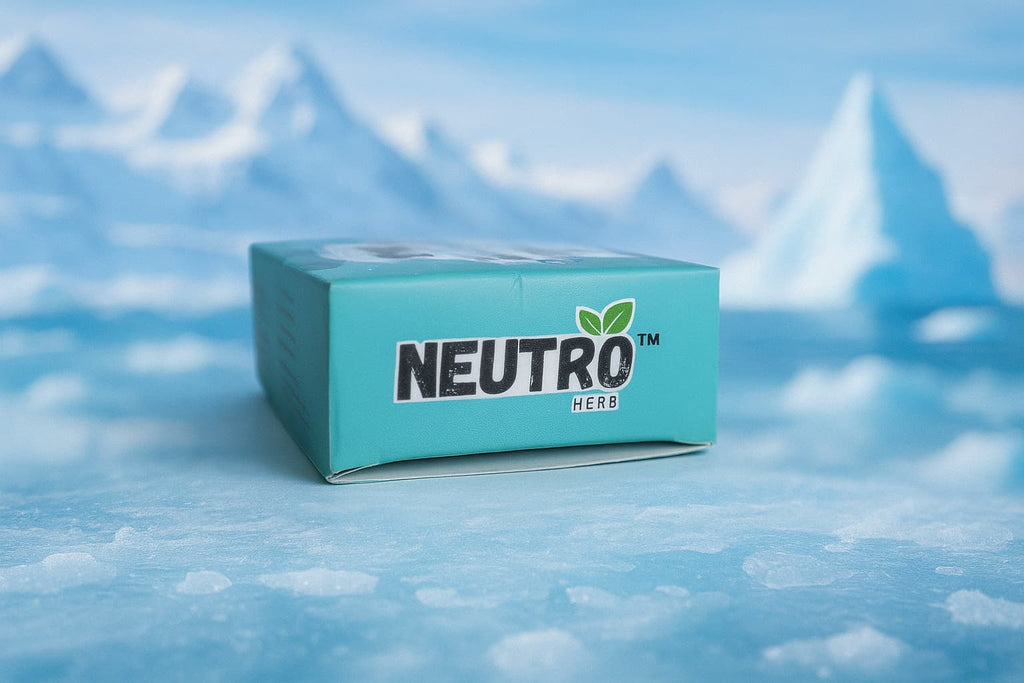 Neutro Herb Cool Bathing Soap Bar with 3x intense cooling (3 x 100 g)