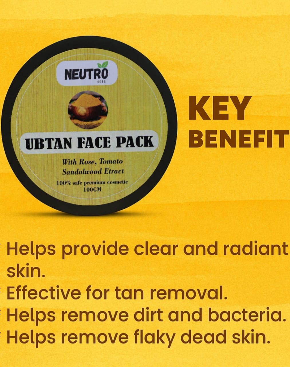 Neutro Herb Ubtan Face Pack 100gm